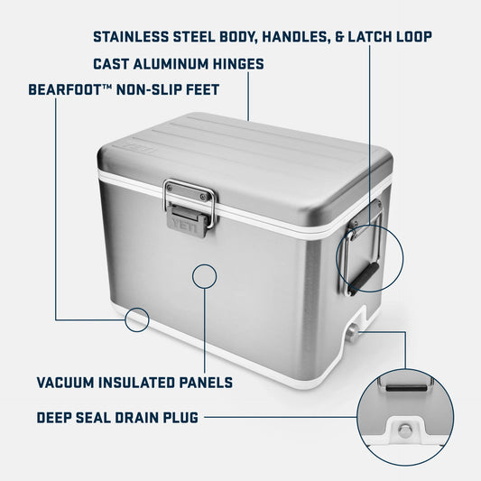 Stainless Steel Cooler - US 3398