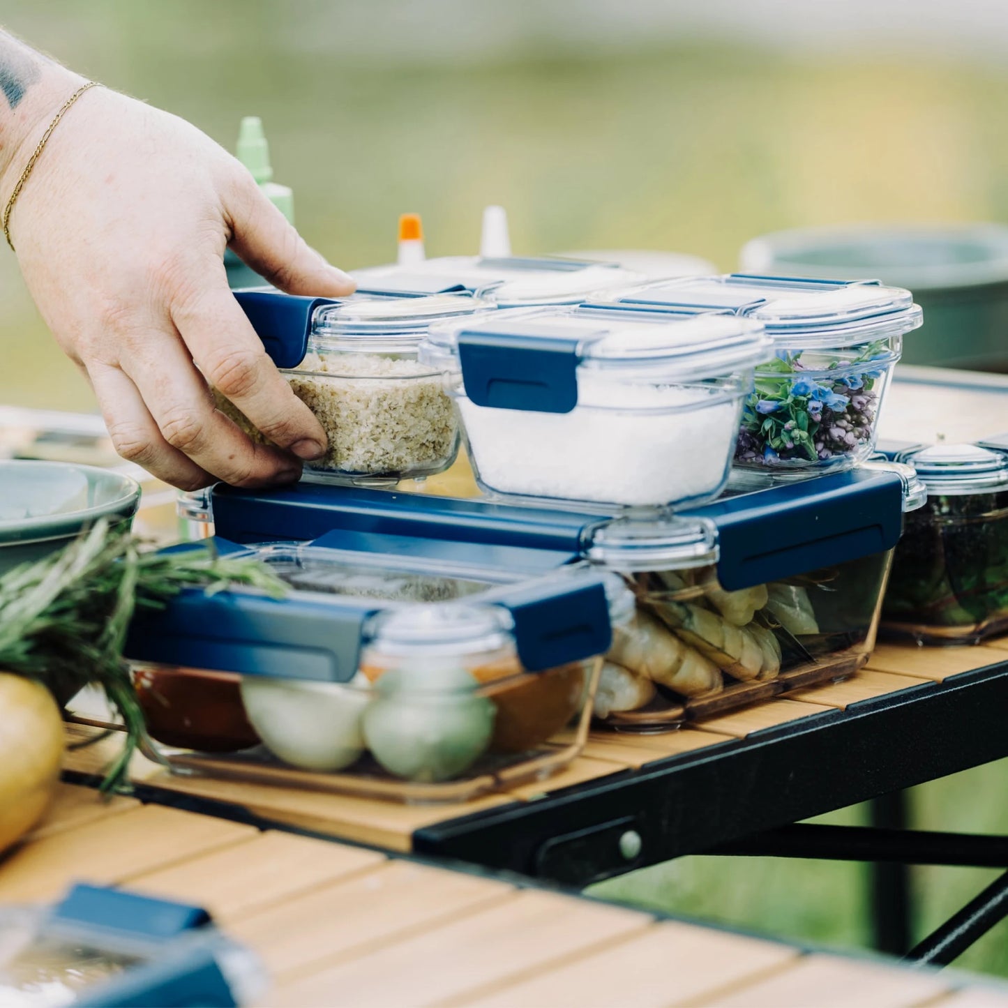 Medium Plastic Food Storage - US 3531