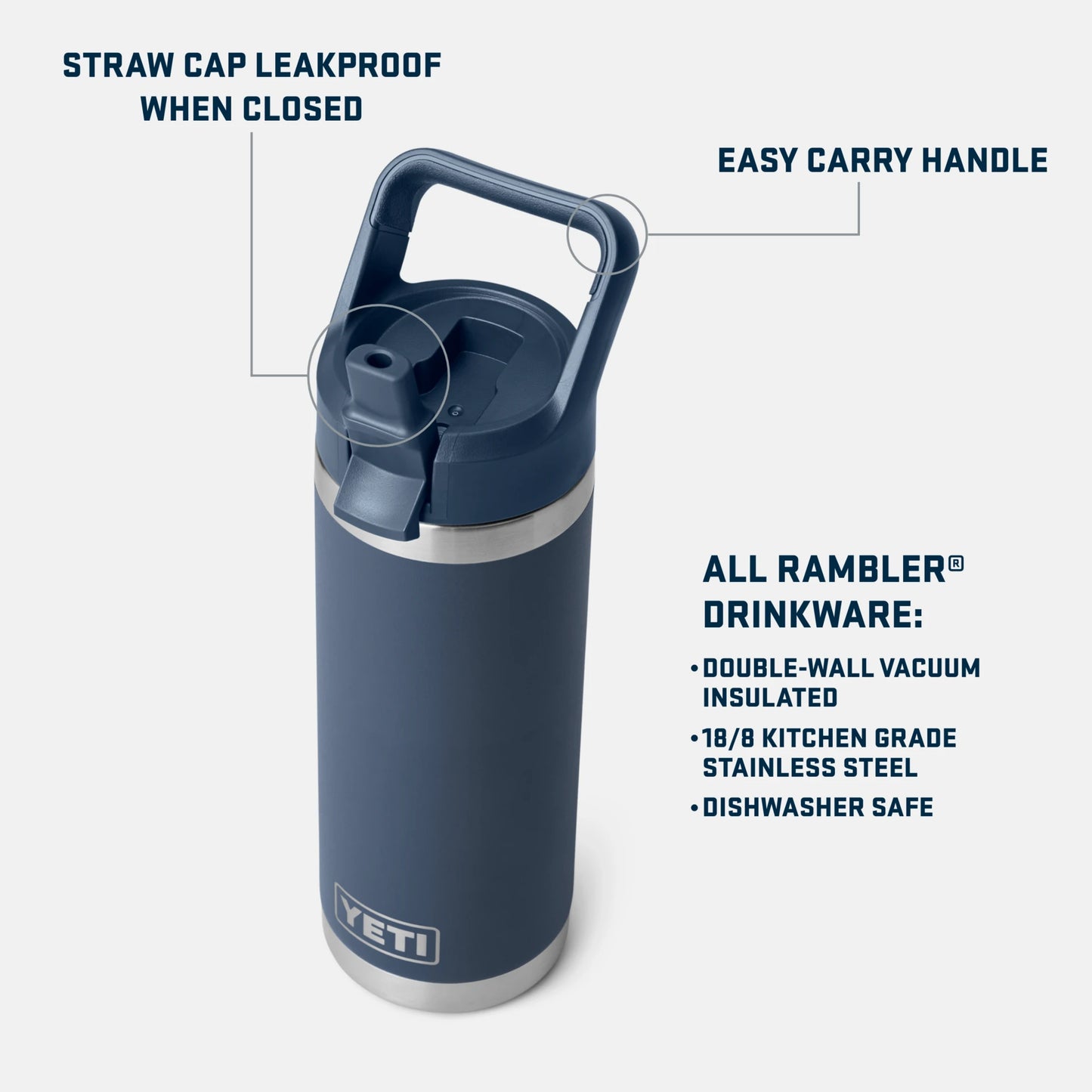 18 oz Water Bottle - US 8211