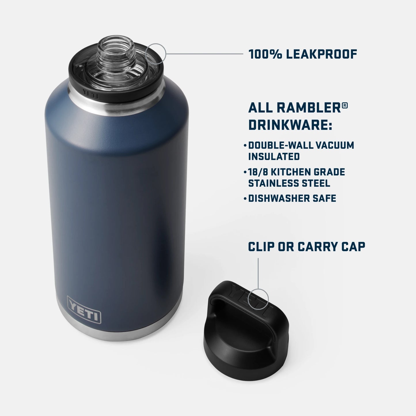 64 oz Water Bottle - US 1718