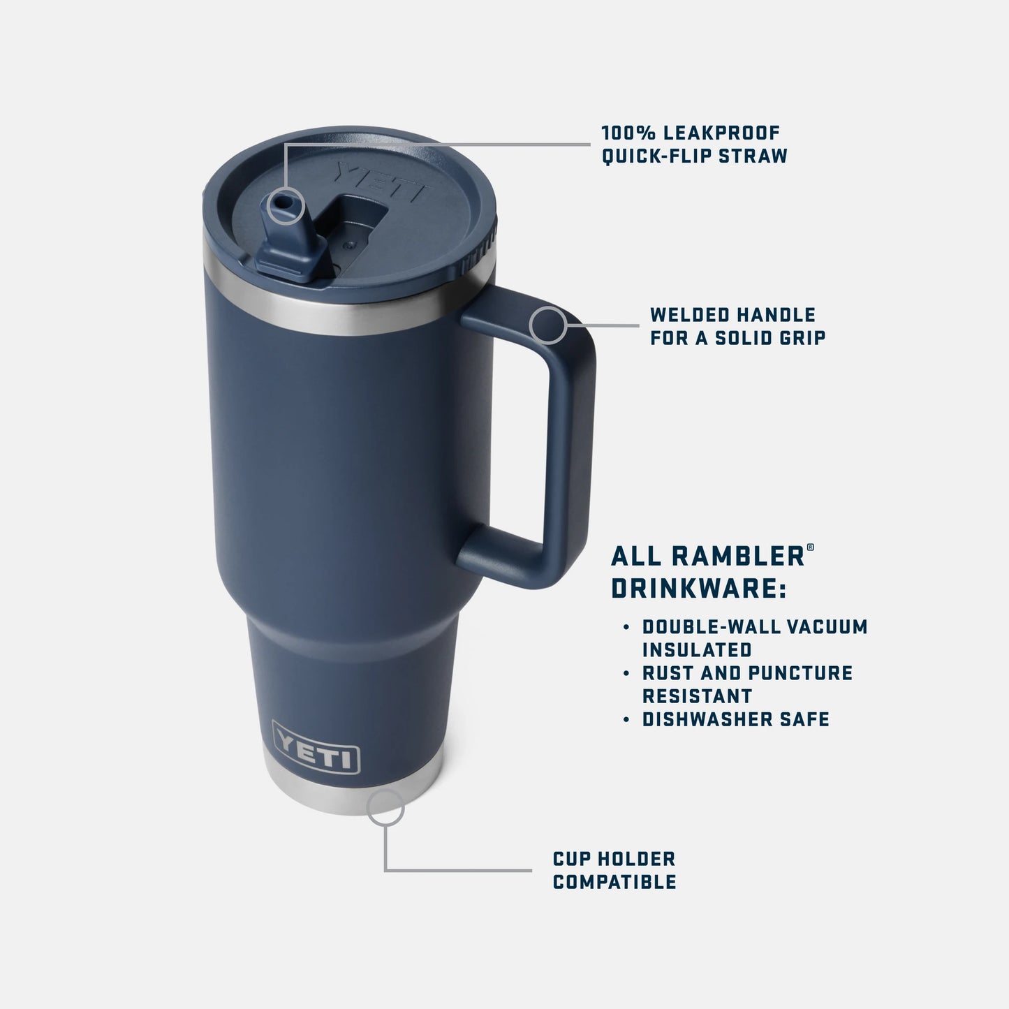 40 oz Travel Straw Mug - US 9503