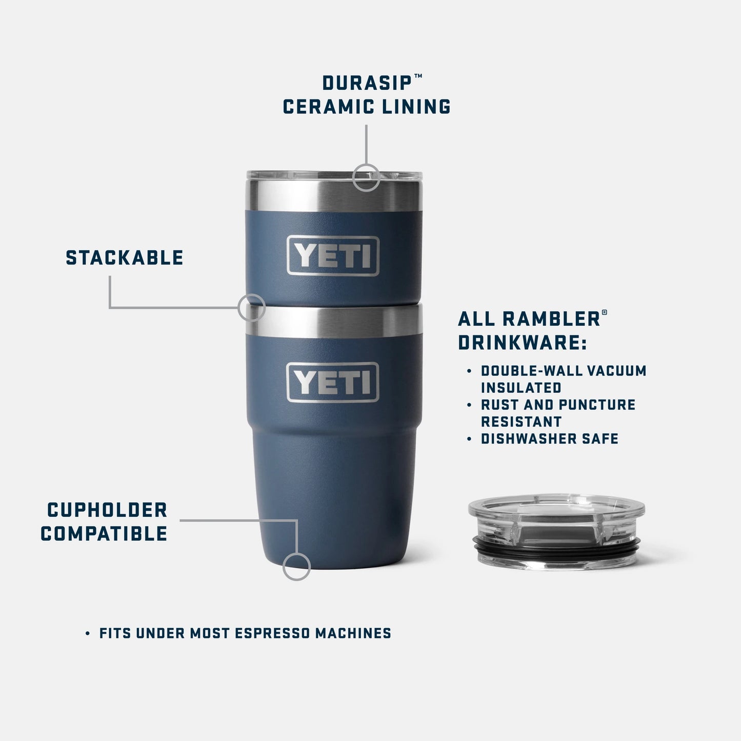 8 oz Stackable Cup - US 0068