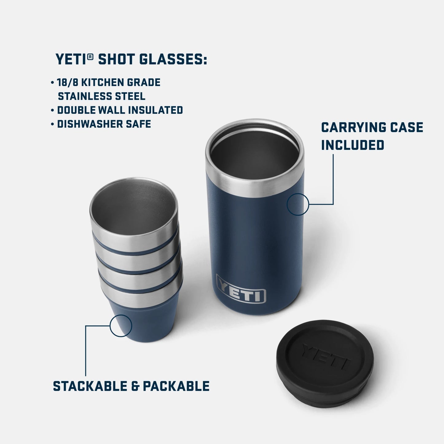 Shot Glasses - US 7832