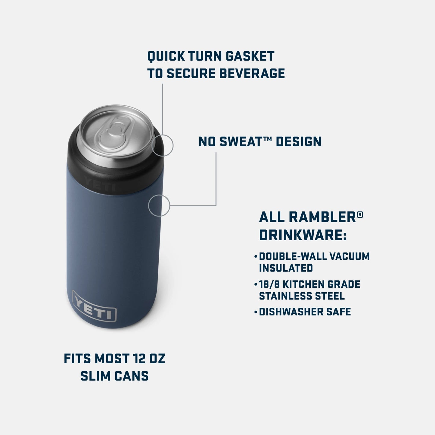 12 oz Colster® Slim Can Cooler - US 9605