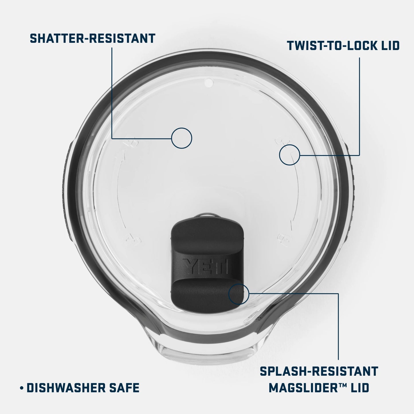 64 oz Twist-To-Lock MagSlider™ Pitcher Lid - US 5149