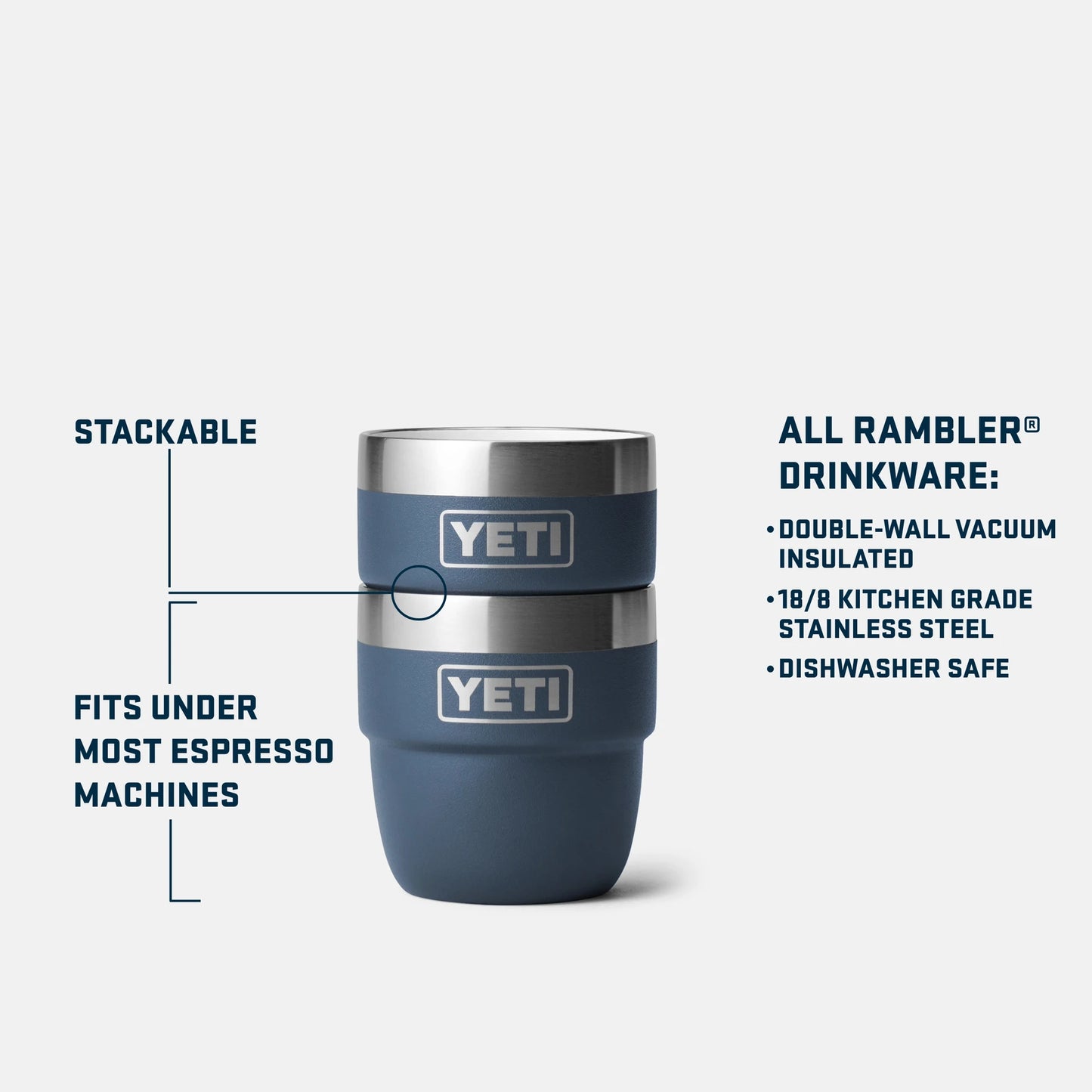4 oz Stackable Cups - US 6437