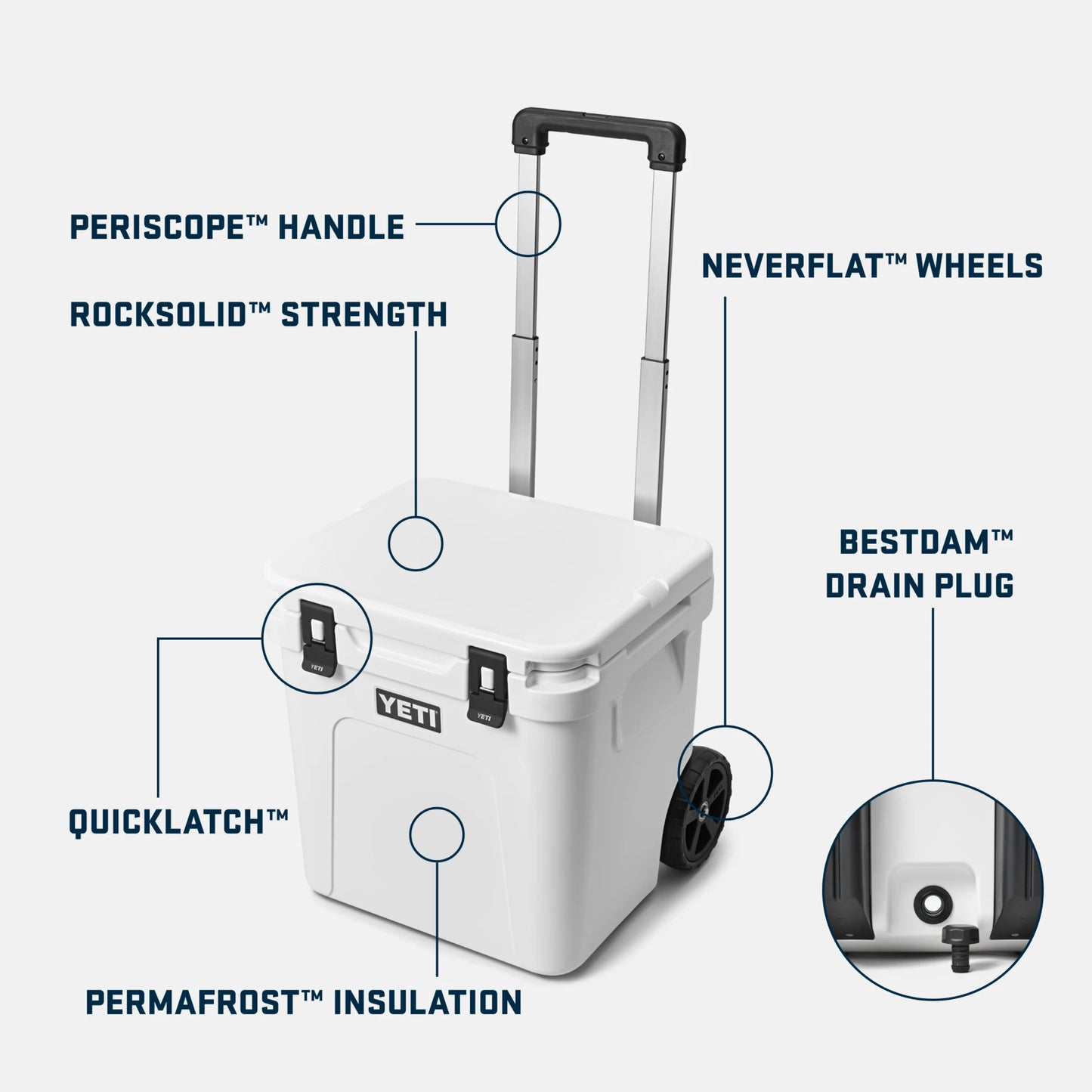 48 Wheeled Cooler - US 3860