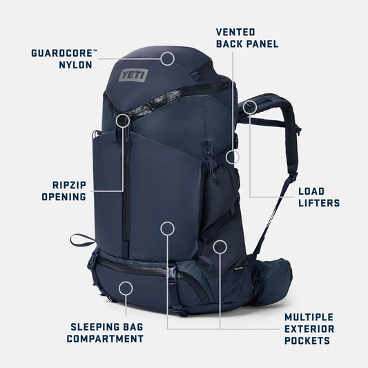 60L Men's Hiking Pack - US 9305