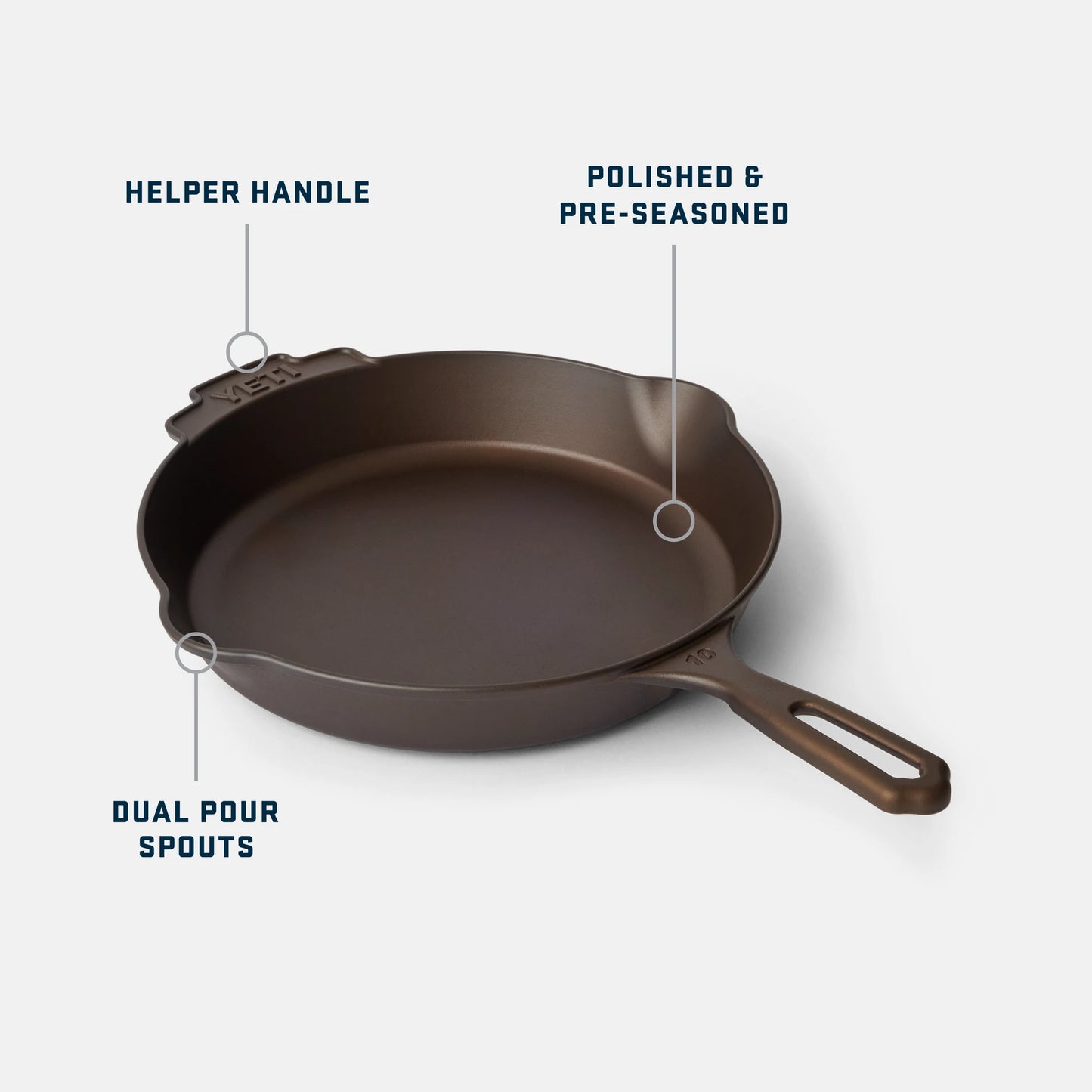 Cast Iron Skillet 10 - US 7889