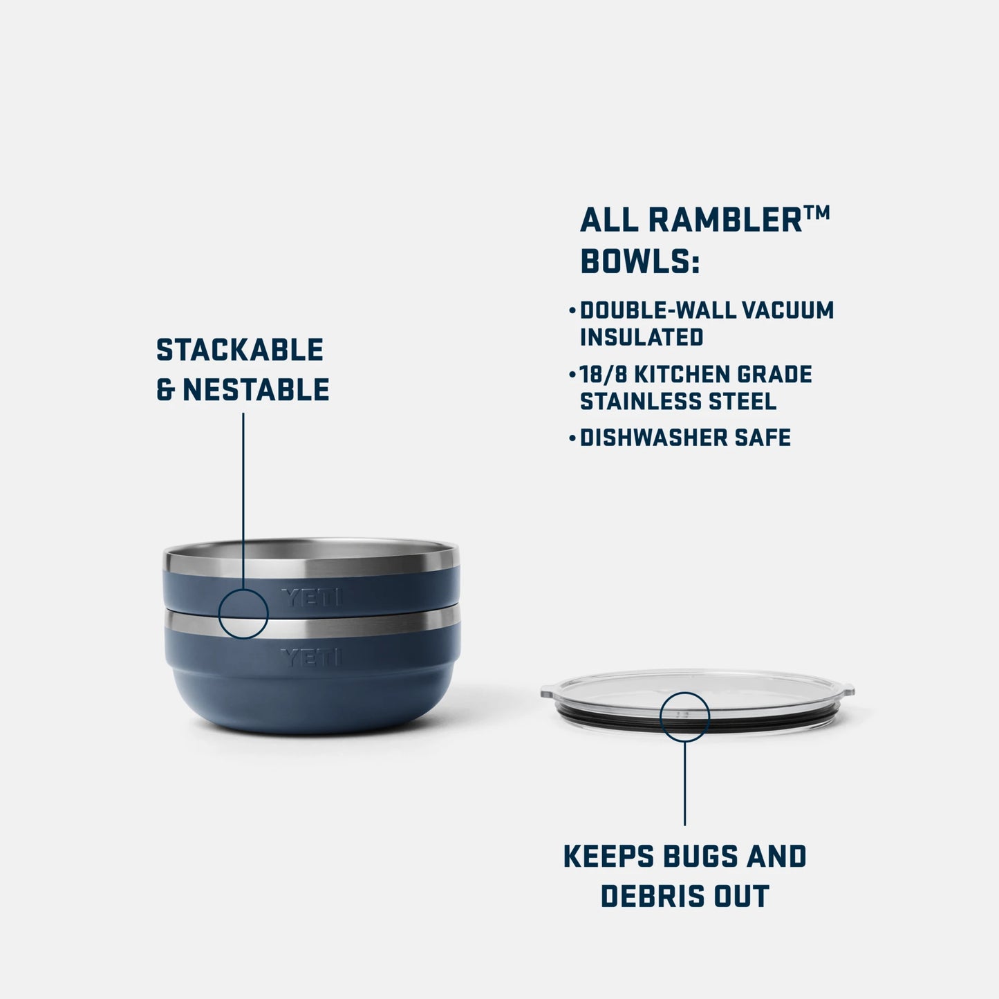 1.6 QT Insulated Low Bowl - US 9420