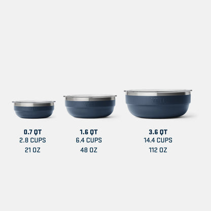 3.6 QT Insulated Low Bowl - US 1754