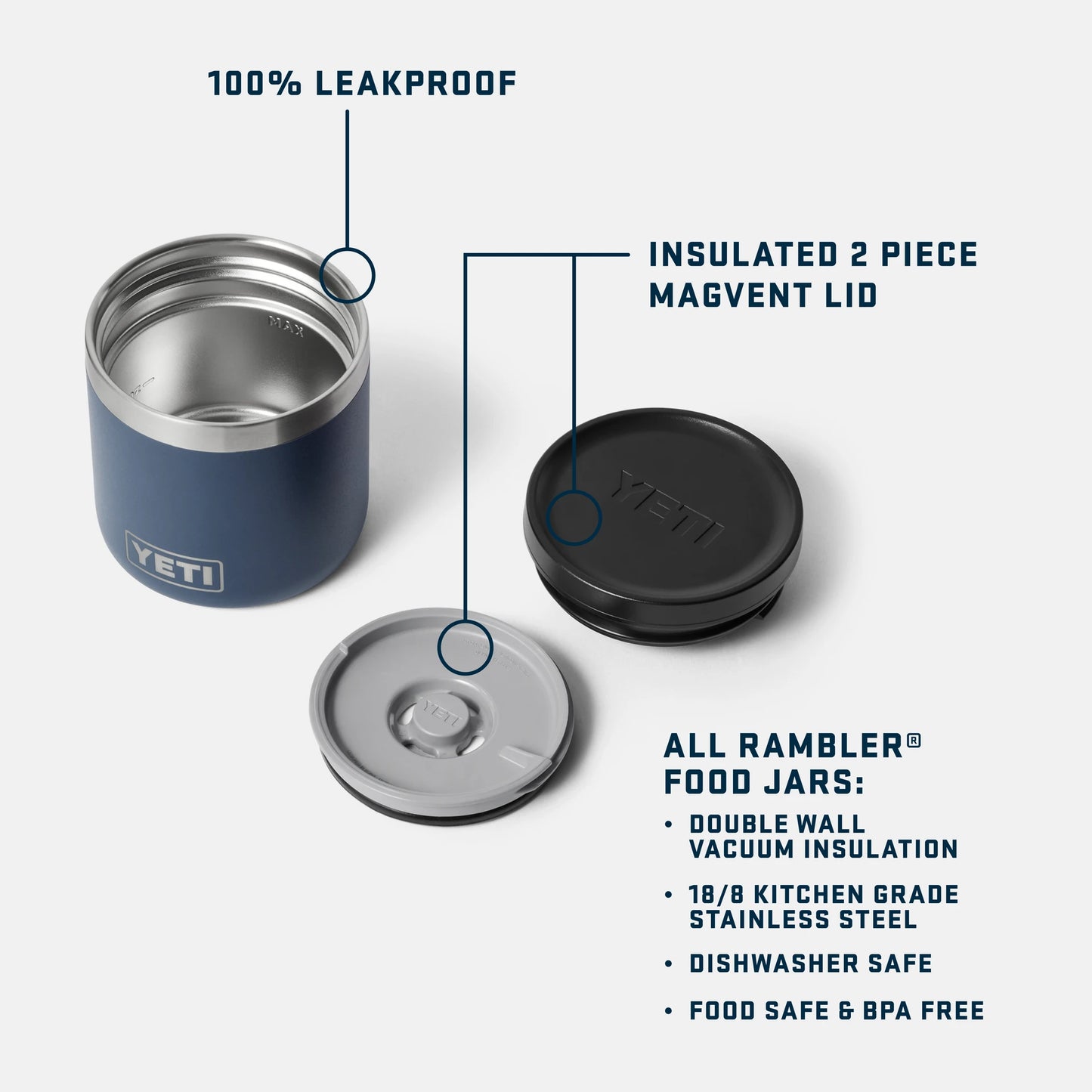 8 oz Insulated Food Jar - US 9284