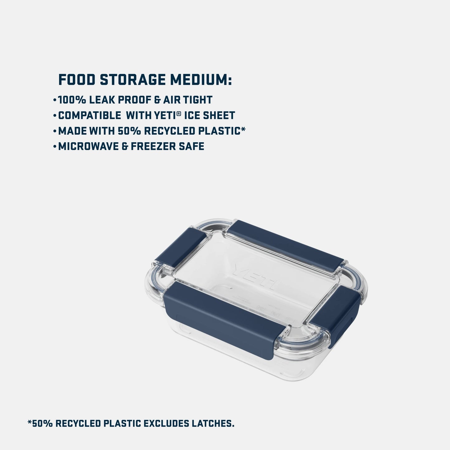Medium Plastic Food Storage - US 3531