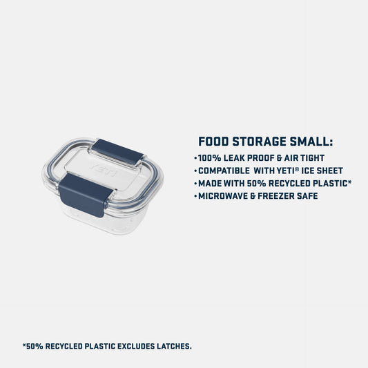 Small Plastic Food Storage - US 3673